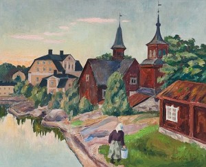 View Of Fagervik by Marcus COLLIN