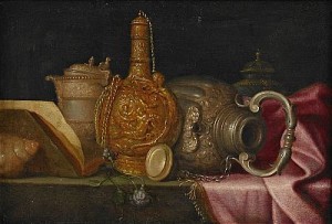 Stilleben Med Kannor by Meiffren COMTE - auction artwork with signature