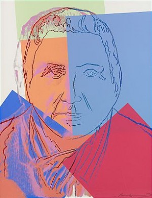 Gertrude Stein by Andy WARHOL