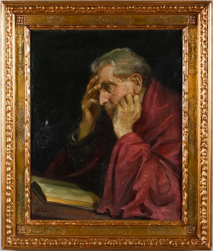 Porträtt Av Man by Julie GRAEFF - auction artwork with signature