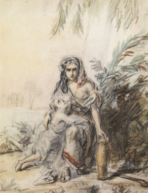 Mutter Und Kind by Constantin Dmitriévitch FLAVITSKY - auction artwork with signature