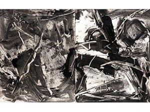 Diptych-ii by Emilio VEDOVA