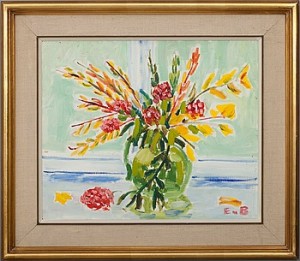 Blomsterstilleben by Eero Von BOEHM