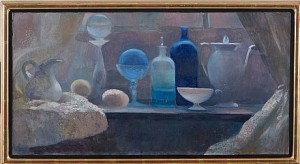 Nature Morte Bleue by Bernadette KELLY - auction artwork with signature