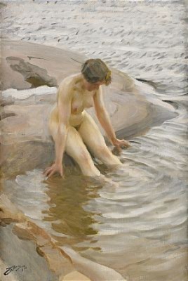 Vått by Anders ZORN
