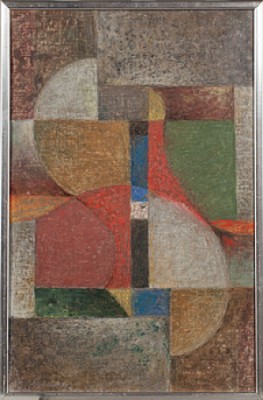 Kubistiskt Komposition by Josef VOHRABAL