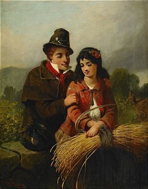 Kurtis by Enoch Wood PERRY - auction artwork with signature
