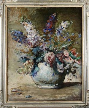 Blomsterstilleben by Jan BRAZDA