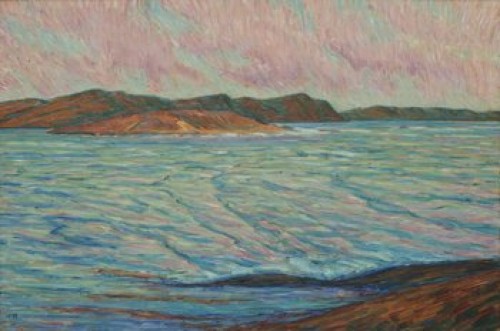 Havsgattet I Solnedgång/inloppet Till Kyrkesund by Karl NORDSTRÖM
