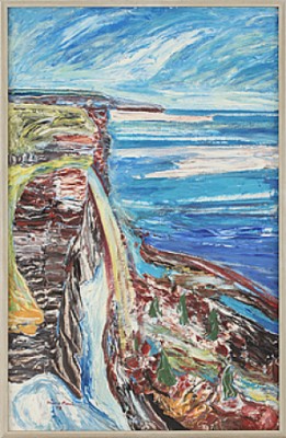 Kustlandskap by Väinö PARIS - auction artwork with signature