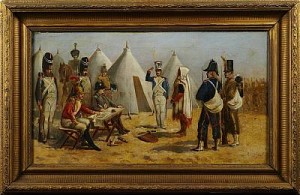 Napoleon Vid Härläger by Edwin Page The Younger TURNER