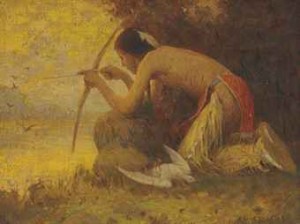 Indian, A Taos Hunter by Eanger Irving COUSE