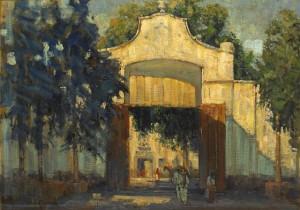 Cathedral Gate, Cuernavaca, Mexico by Alson Skinner CLARK