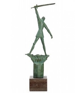 Skiss Till Monument över Engelbrekt by Carl MILLES