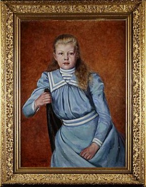 Porträtt Av Karin Sparre by Carl Axel Ambjörn SPARRE