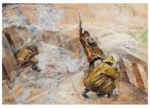 Hårt Väder by Christian KROHG