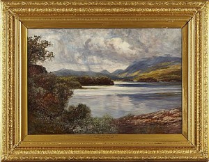The Upper Lake Killarney by Francis S. WALKER - auction artwork with signature