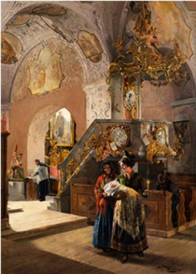 Die Taufe by Johann HAMZA