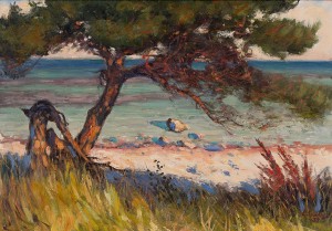 Pine By The Shore by Louis SPARRE