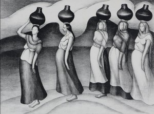Woman Of Oaxaca by Henrietta SHORE - auction artwork with signature