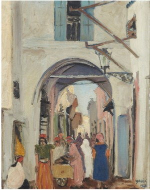 Promeneurs à Tunis by Yahia TURKI