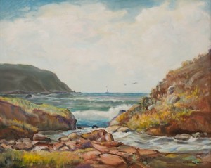 Carmel Shoreline by William Joseph BROWN
