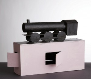Lok Med Stallbyggnad, Skiss by Truls MELIN