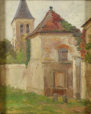 Vallee De La Marne by Ben CARRE - auction artwork with signature