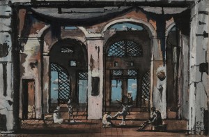 La Taverne by Eugene Gustavovitch BERMAN