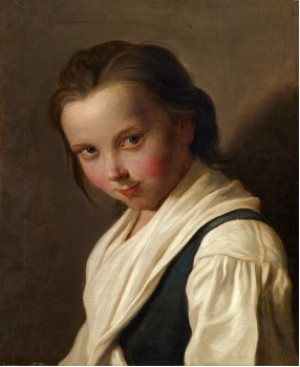 Porträtt Av En Flicka by Pietro ROTARI