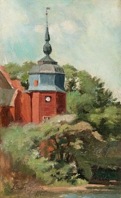 A Traditional Landscape by Louis SPARRE