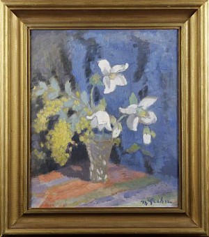 Blomsterstilleben by Hjalmar GRAHN