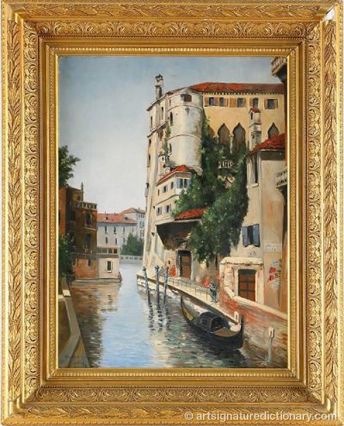 Palazzo Contarini - Venedig by Martin August Christian ‘Mac’ TISELL
