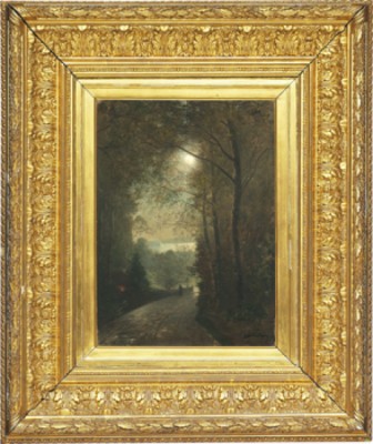 Månskenspromenad by Alfred WAHLBERG