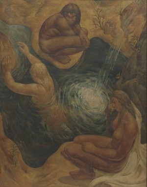 La Poza by Guillermo MEZA - auction artwork with signature