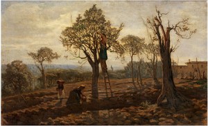 Die Olivenernte by Adolfo BIGNAMI - auction artwork with signature