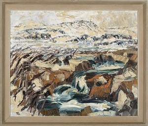 Fjällbäck I Vårvinter by Bengt ELLIS