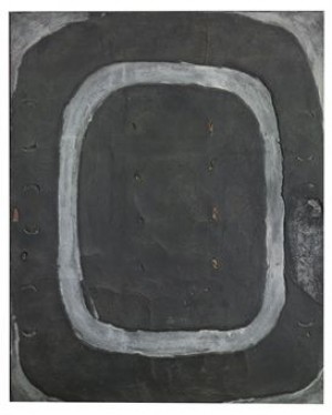 Oval Gris-marró (grey-brown Oval) by Antoni TAPIES