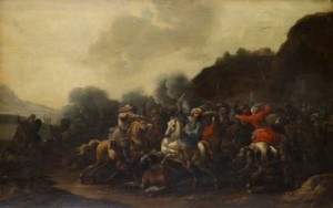 Kavalleribatalj by Simon Johannes Van DOUW