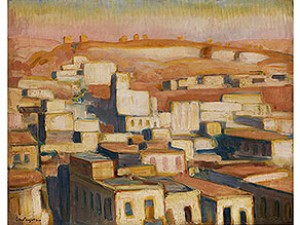 Blick über Eine ägyptische Stadt by Charles SAYERS