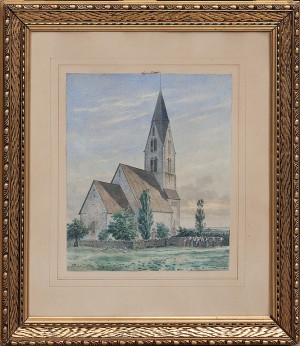 öja Kyrka, Gotland by Johan KAHL