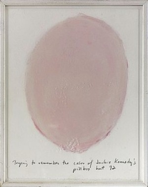 Trying To Remember The Color Of Jackie Kennedy´s Pillbox Hat 92 by Spencer FINCH