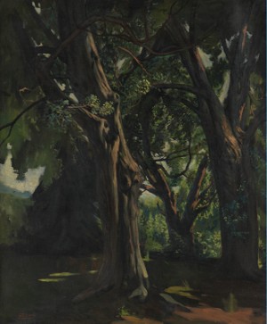 Forest Landscape by Marco ZIM - auction artwork with signature
