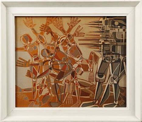 Egzekucia Ii by Benedykt BACZYK - auction artwork with signature