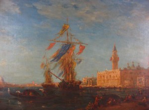 Ascension Day Festival, Venice by Felix ZIEM