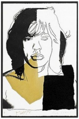 Mick Jagger by Andy WARHOL