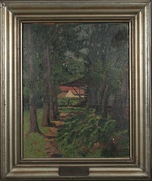 Mühlen Im Walde by Otto Von GROOTE - auction artwork with signature