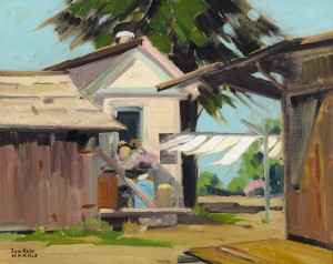 Monday (wash Day) by Samuel Hyde HARRIS