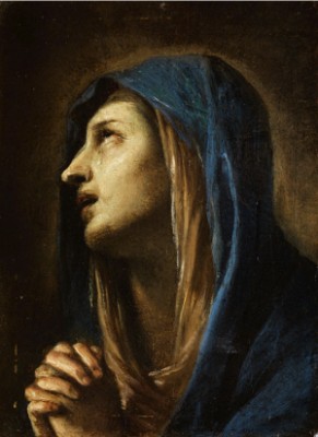 Bildnis Der Trauernden Maria by Ludovico CARRACCI - auction artwork with signature