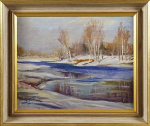 Vintermotiv by Veikko TAKALA